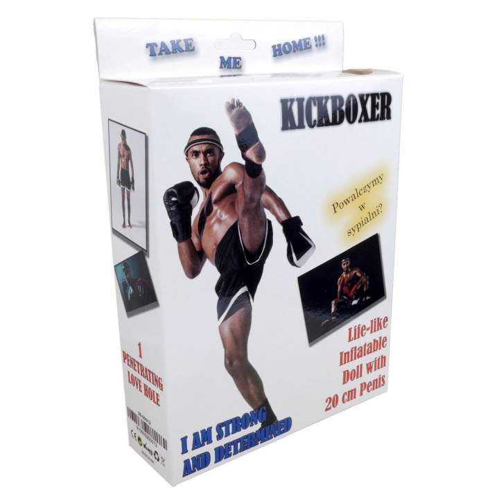 Lalka erotyczna męska, nadmuchiwana- Kickboxer