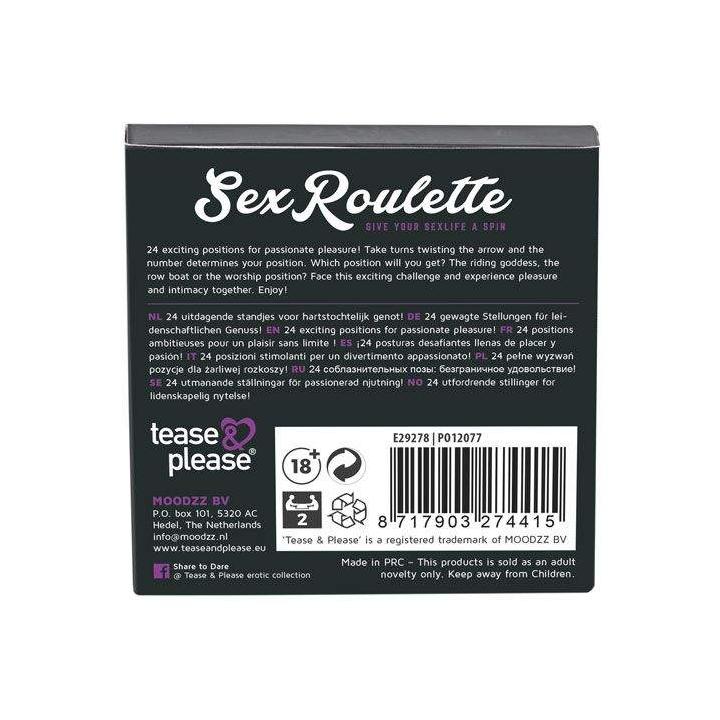 Sex Roulette- gra erotyczna dla par po polsku