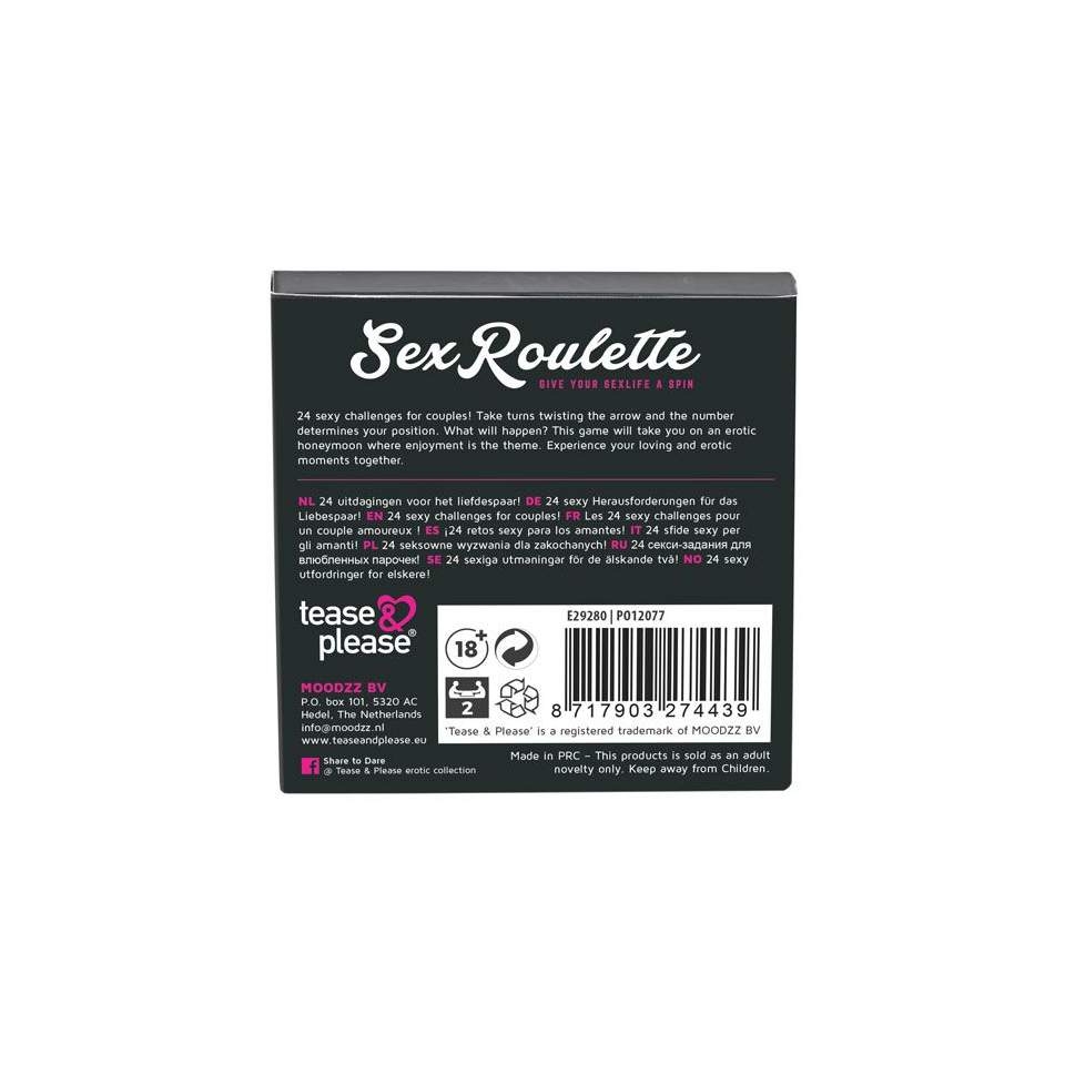 Sex Roulette Love & Marriage- gra erotyczna dla par po polsku