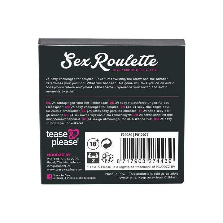 Sex Roulette Love & Marriage- gra erotyczna dla par po polsku