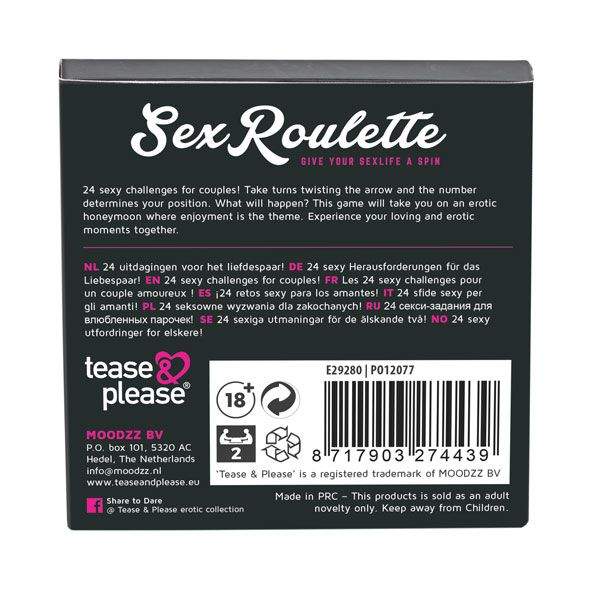 Sex Roulette Love & Marriage- gra erotyczna dla par po polsku