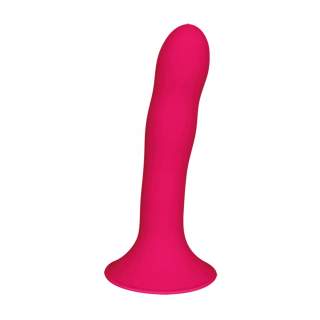 Różowe silikonowe dildo dla kobiet - 16,7 cm