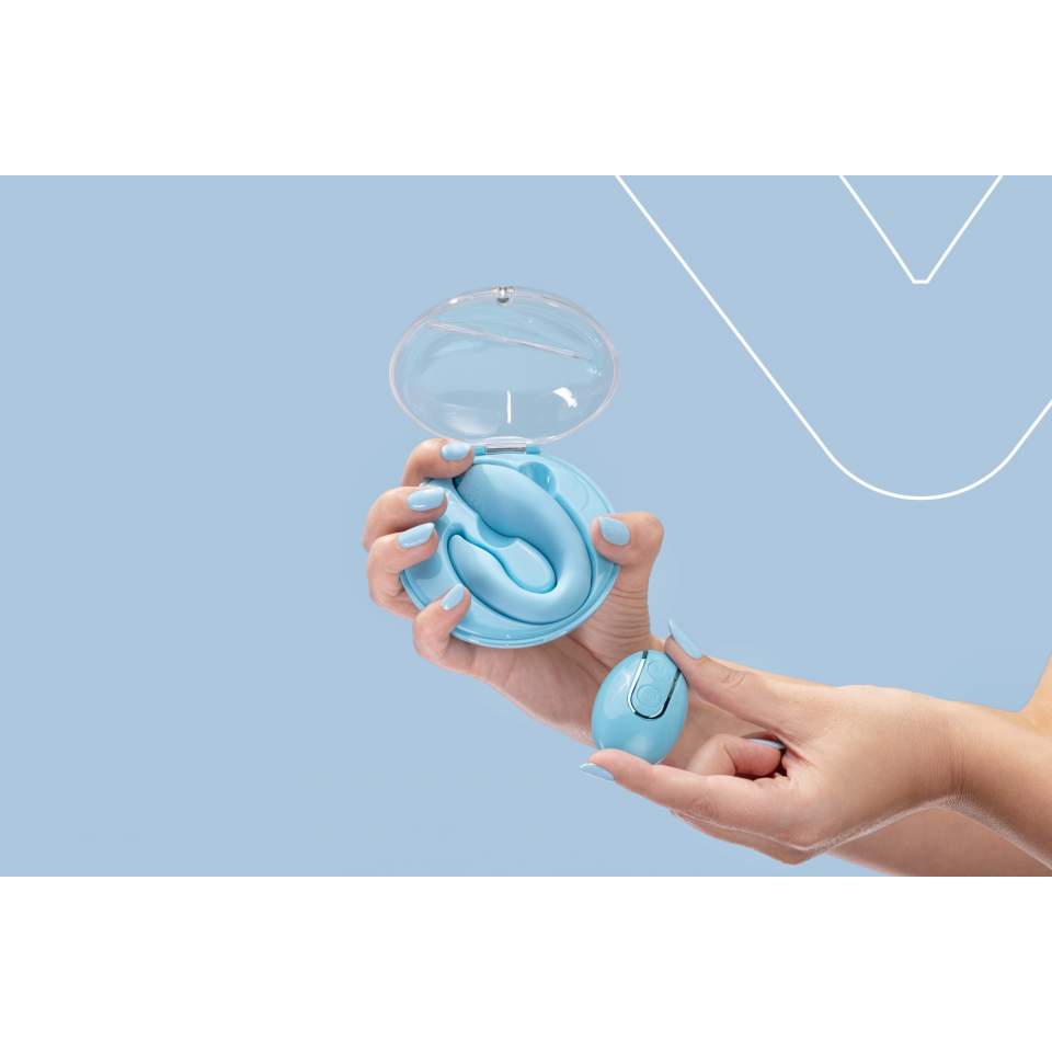 Wibrator dla par- Niebieska Jagoda Przyjemności