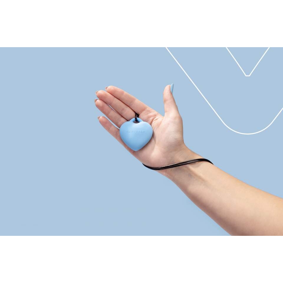 Dyskretny masażer łechtaczkowy w kształcie serduszka + zawieszka: KAMIEŃ ROZKOSZY