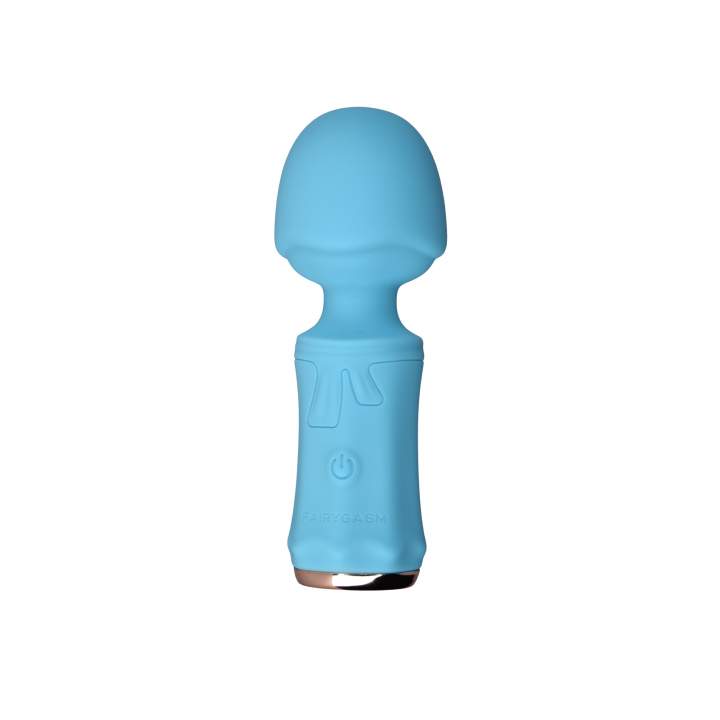 Dyskretny mały silikonowy masażer łechtaczki w kolorze niebieskim: Sekretna Fantazja