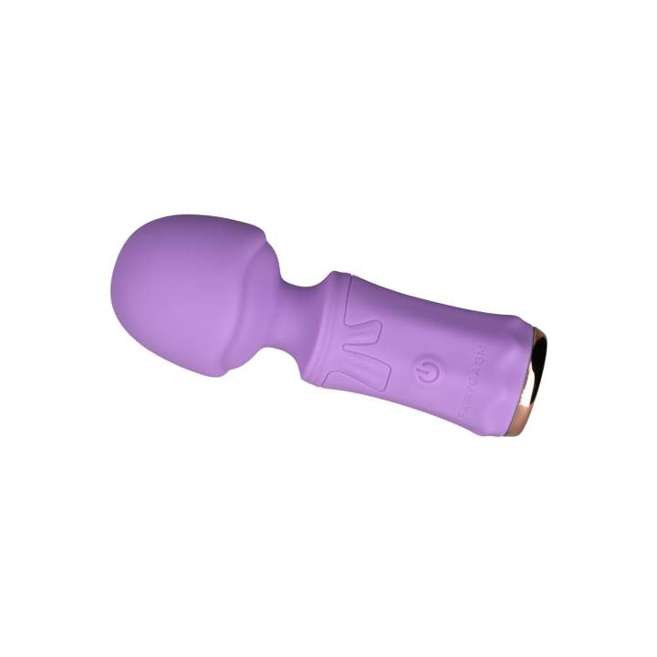Dyskretny mały silikonowy masażer łechtaczki w kolorze fioletowym: SEKRETNA FANTAZJA