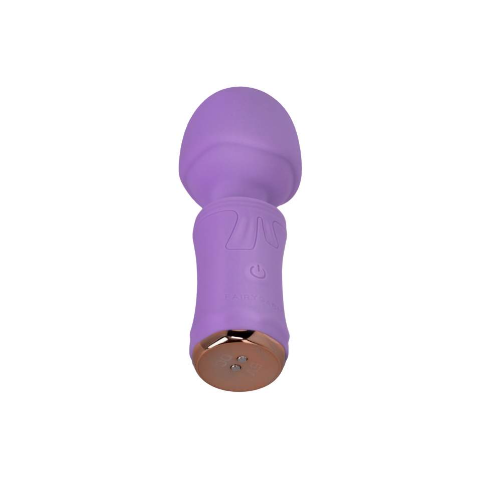 Dyskretny mały silikonowy masażer łechtaczki w kolorze fioletowym: SEKRETNA FANTAZJA