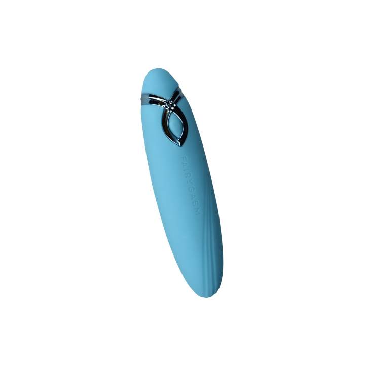 Elegancki silikonowy mini wibrator w kolorze niebieskim: STRZAŁA ROZKOSZY