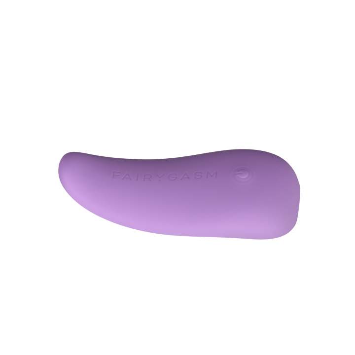 Elegancki silikonowy masażer, 10 funcji wibracji: LIŚĆ EKSCYTACJI w kolorze fioletowym