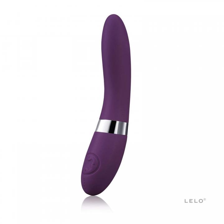 Fioletowy ekskluzywny wibrator klasyczny Lelo Elise 2 – średnica 3,9 cm
