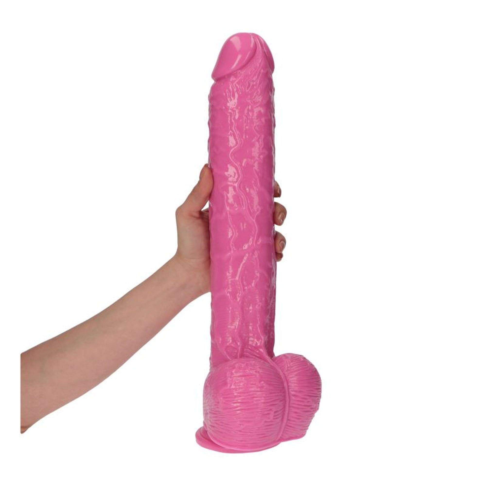 Sporych rozmiarów dildo dla odważnych 40cm wykonane z PCV