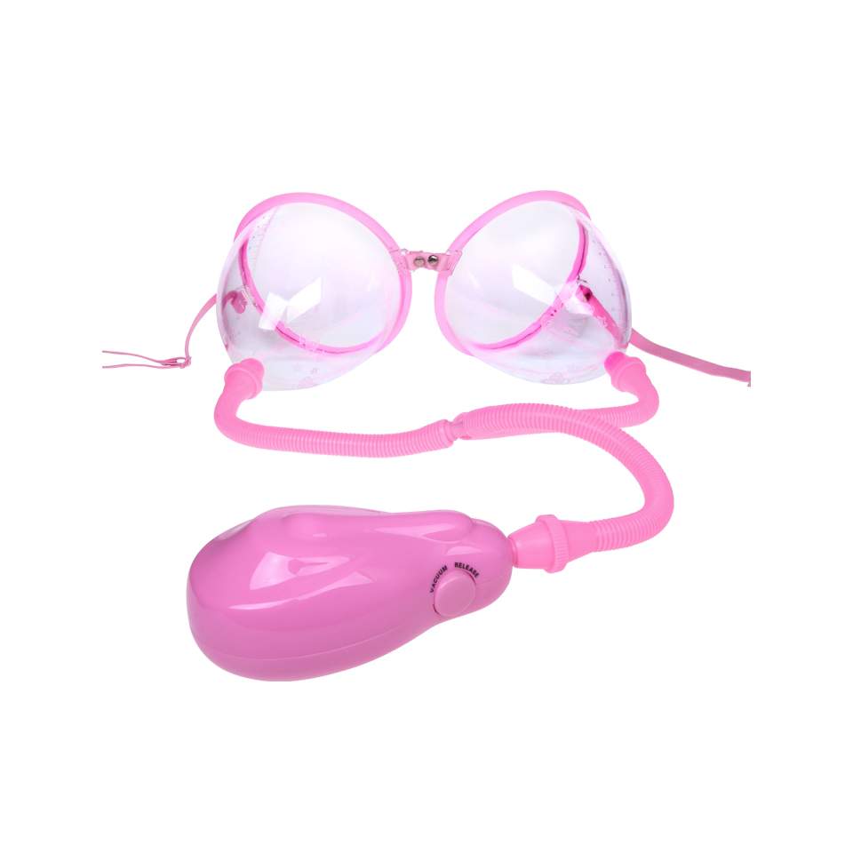 Transparentna automatyczna pompka powiększajaca piersi