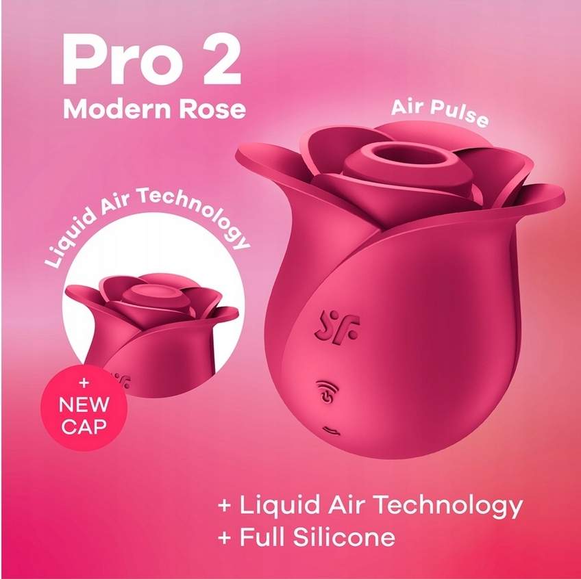 Masazer łechtaczki Satisfyer Pro 2 Modern Rose