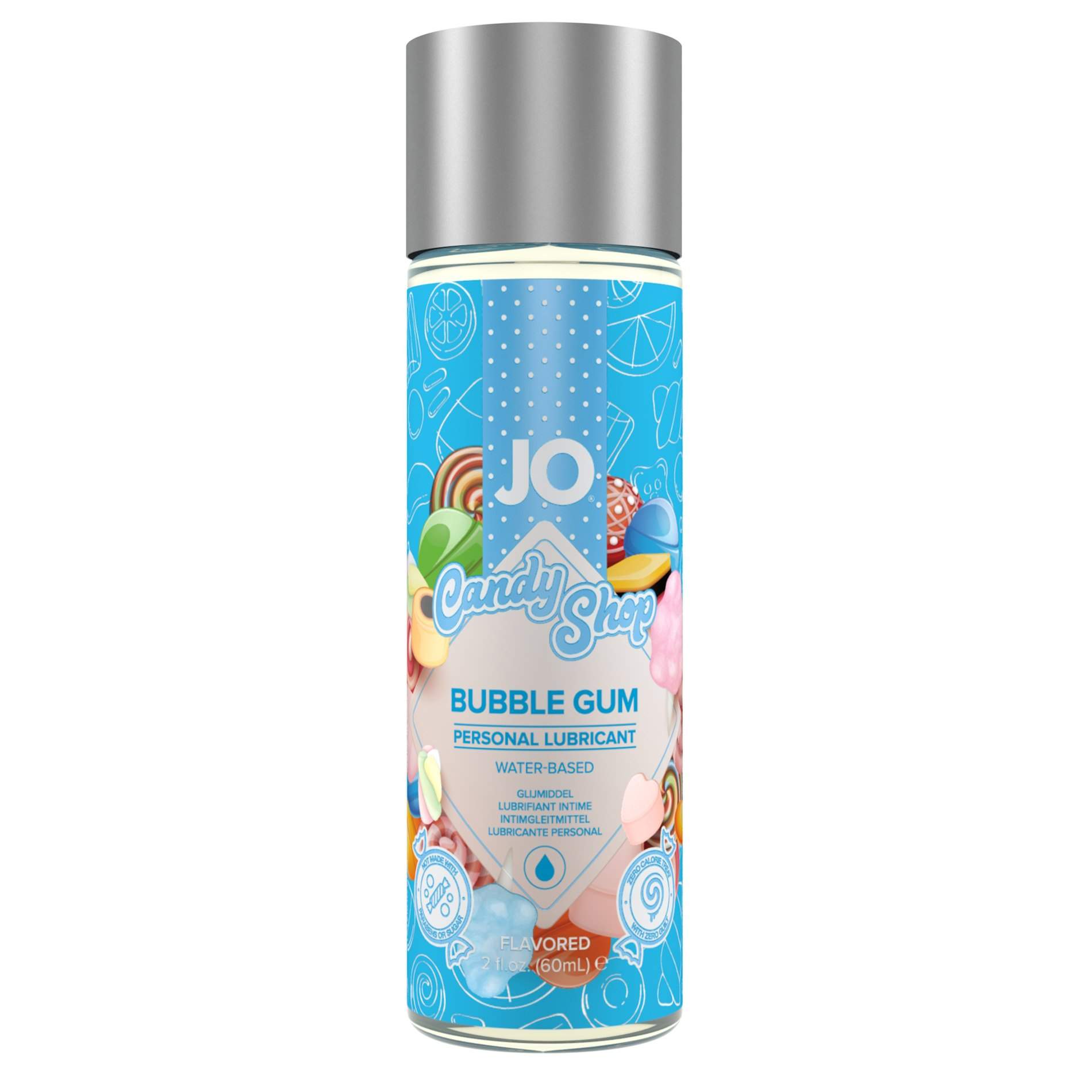 Lubrykant jadalny - JO  Candy Shop: guma balonowa - 60 ml