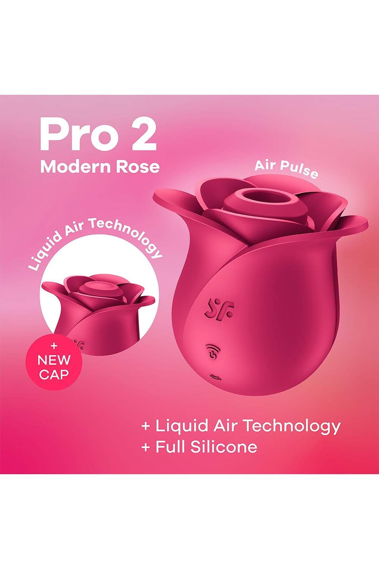 Masażer pulsacyjny łechtaczki SATISFYER Pro 2 Modern Blossom