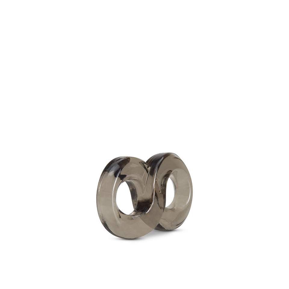 Czarny pierścień erekcyjny na jądra i penisa