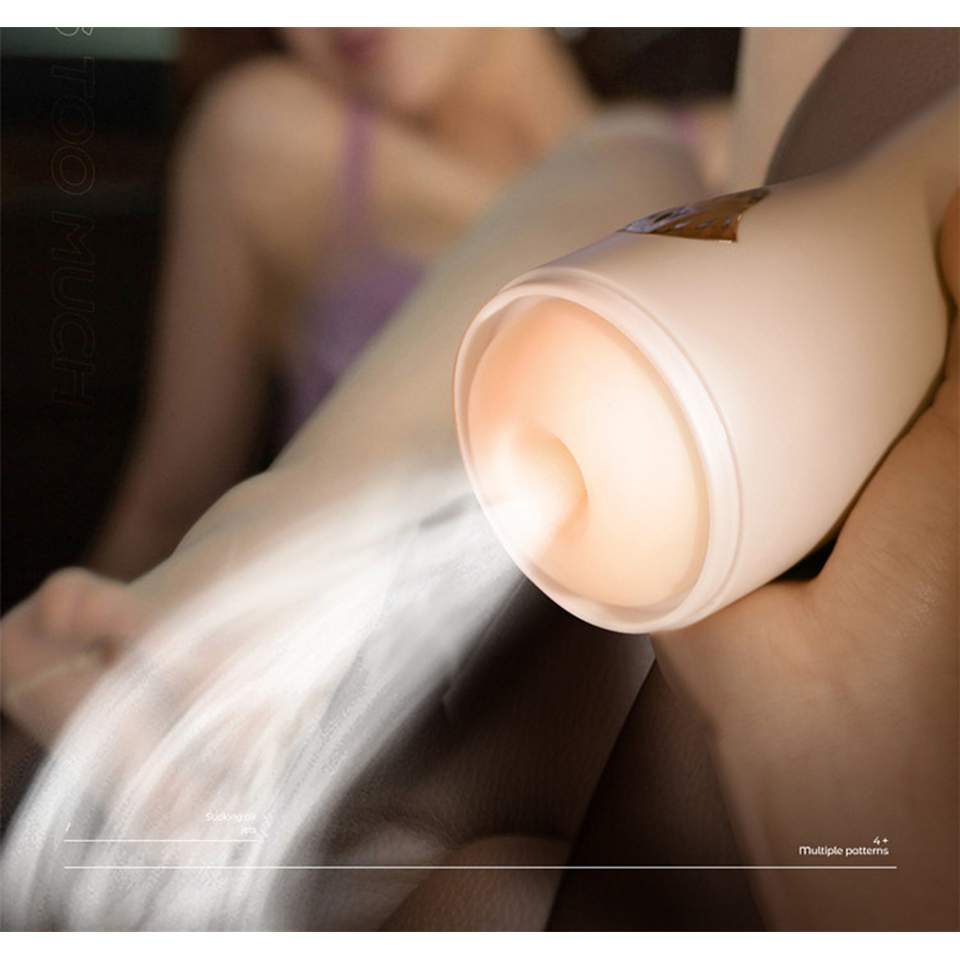 Masturbator męski z funkcją ssania oraz efektami dźwiękowymi