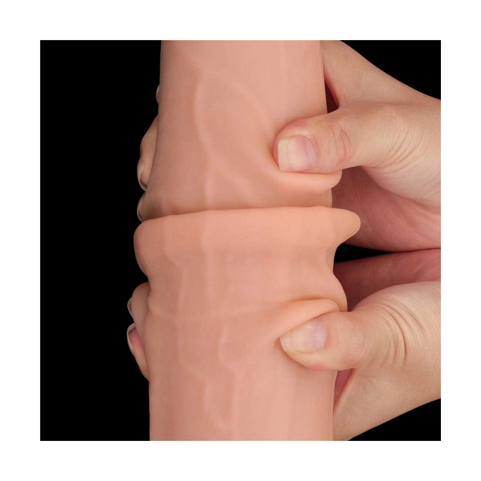 Realistycznego dildo w rozmiarze "king" z przyssawką- długość: 34cm, średnica: 6,2cm