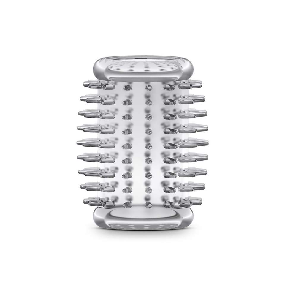 Przeźroczysta nakładka na penisa z wypustkami 1