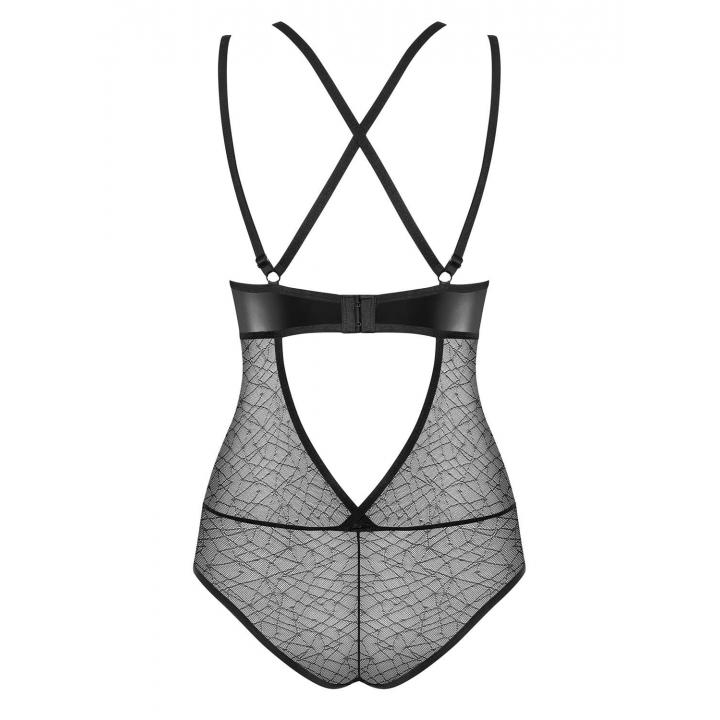 Klasyczne czarne Body Obsessive 859-TED-1