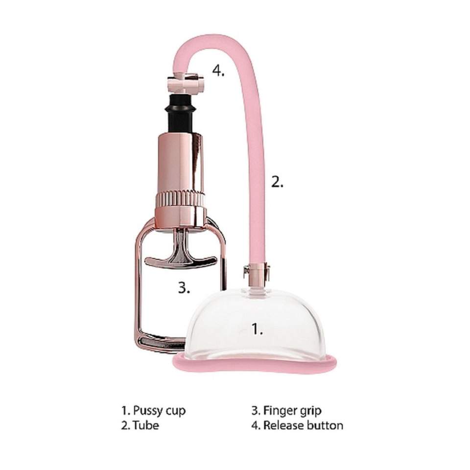 Elegancka pompka dla kobie w celu zwiększenia doznań seksualnych