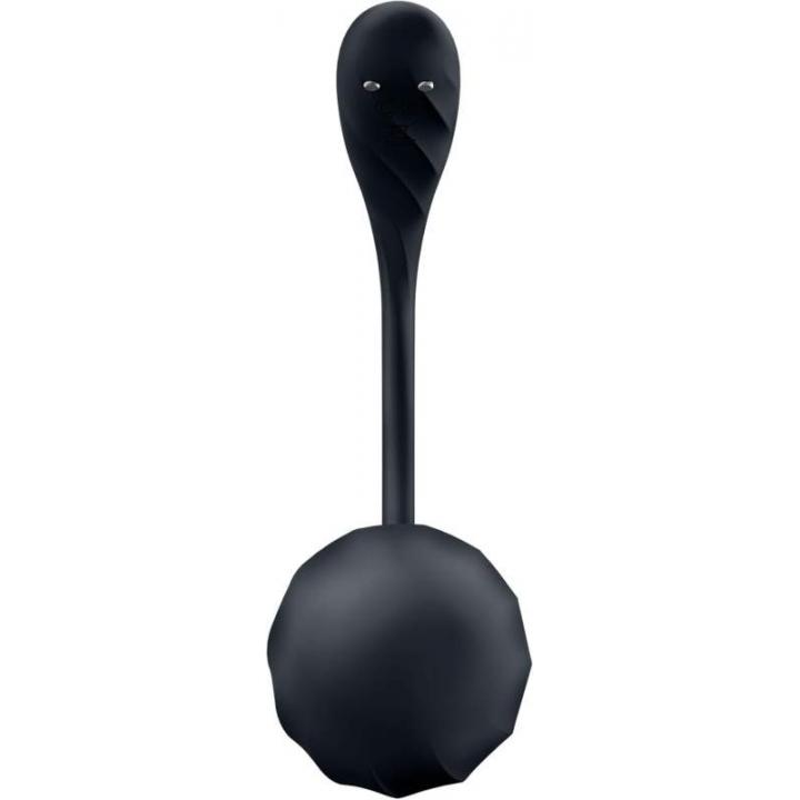 Satisfyer Ribbed Petal jajeczko wibrujące do stymulacji puntku G sterowane aplikacją + pilot