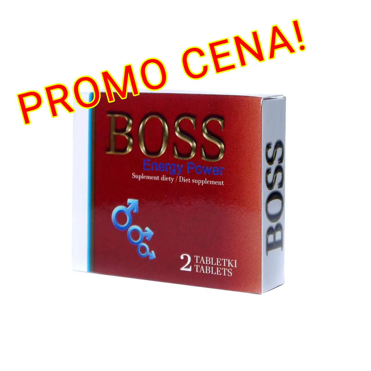 Tabletki na potencję Boss Energy Power Ginseng 2 szt.