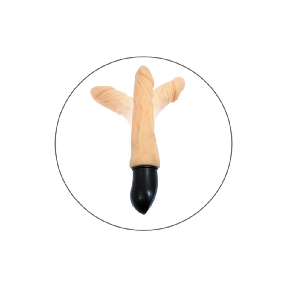 Realistyczny wibrator: 12 trybów wibracji, pulsacji i eskalacji