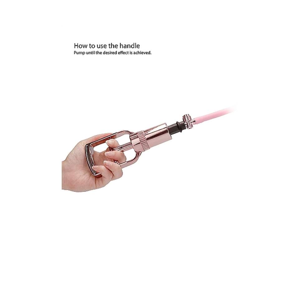 Elegancka pompka do stymulacji piersi