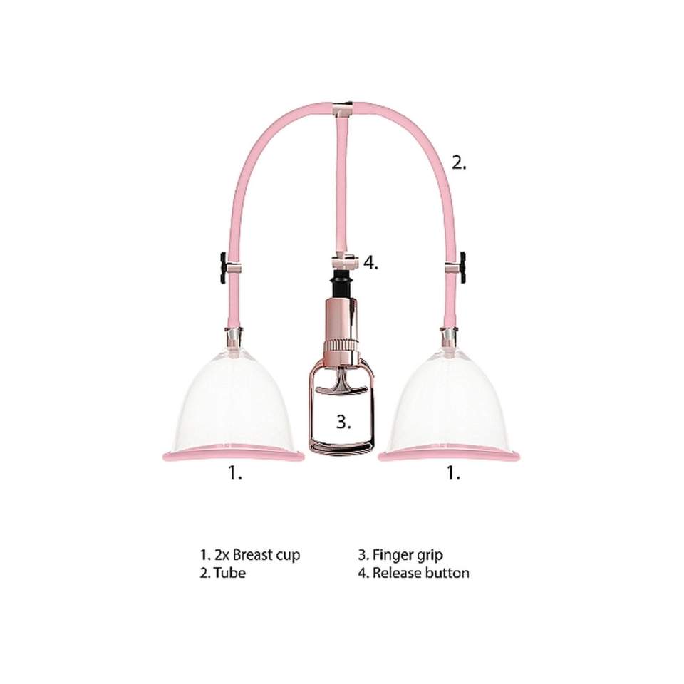 Elegancka pompka do stymulacji piersi