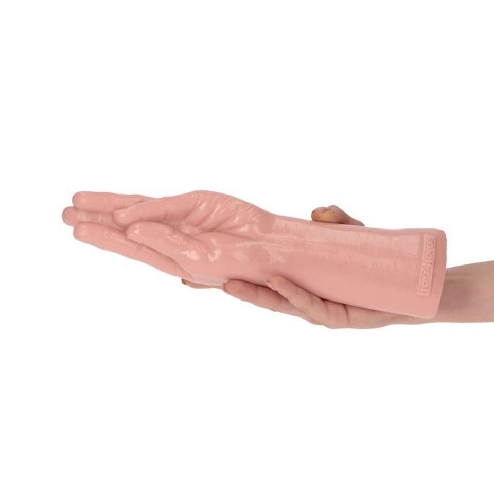 Realistyczna dłoń do fistingu 28cm - dildo z PVC w kolorze cielistym