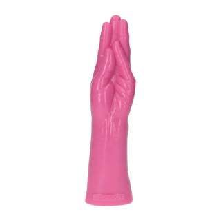 Realistyczna dłoń do fistingu 28cm - dildo z PVC w kolorze różowym