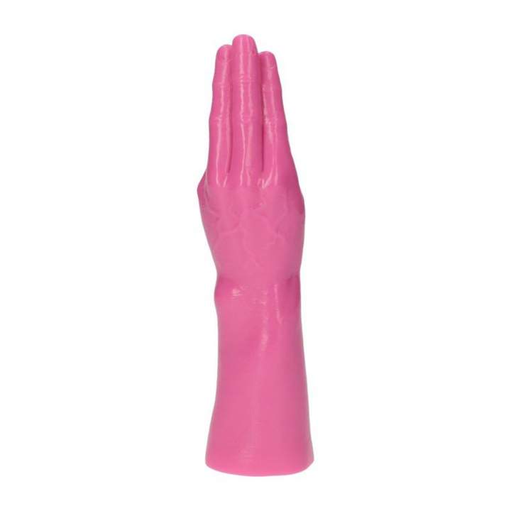 Realistyczna dłoń do fistingu 28cm - dildo z PVC w kolorze różowym