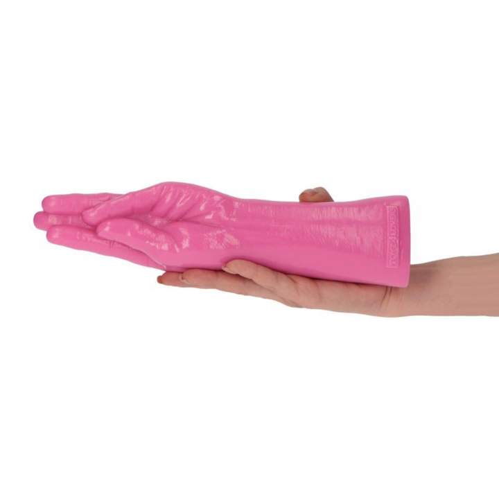 Realistyczna dłoń do fistingu 28cm - dildo z PVC w kolorze różowym