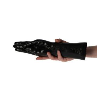 Realistyczna dłoń do fistingu 28cm - dildo z PVC w kolorze czarnym