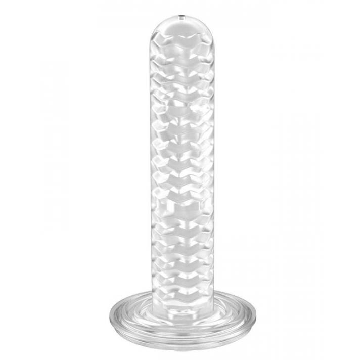 Innowacyjny masturbator zamknięty w etiu z efektem ssania- 20cm