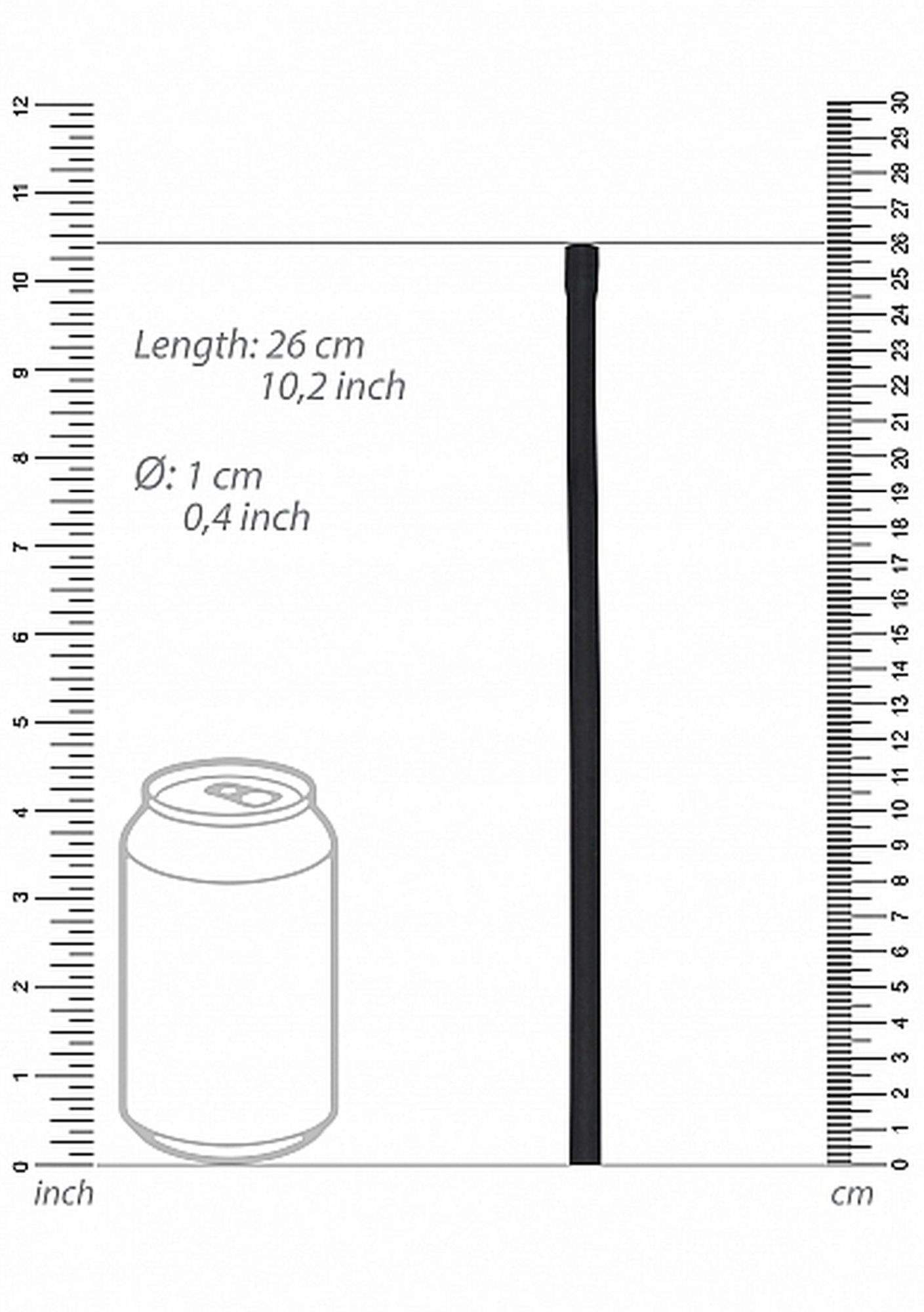 Pompka próżniowa do Powiększania Penisa dla mężczyzm- w kolorze czarnym: 23cm