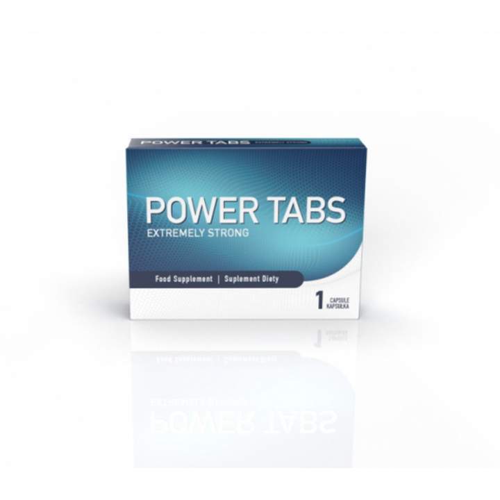 Power Tabs, suplement diety na erekcję 1szt.