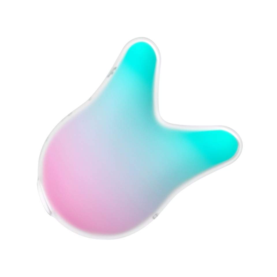 Wodoodporny, bezdotykowy masażer łechtaczki Satisfyer Mermaid Vibes: 11 intensywności fal ciśnienia i 12 programów wibracji