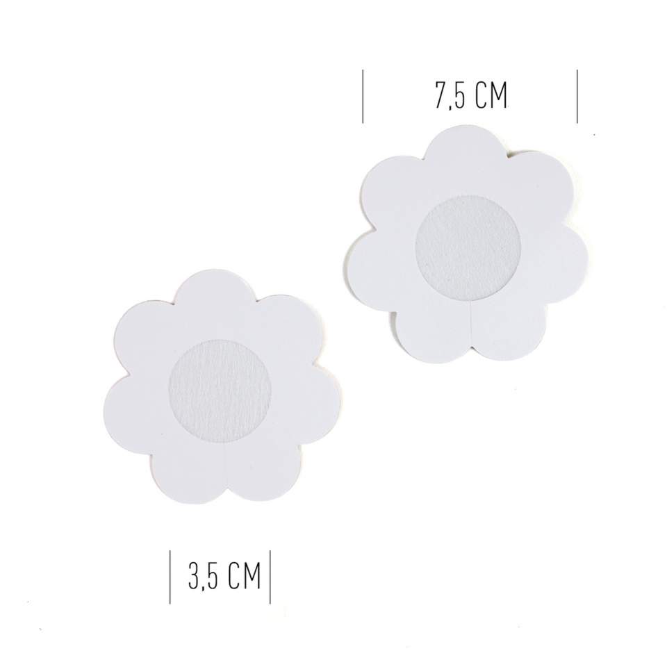 Oryginlane nakładki na sutki w kształcie kwiatuszka- 2pary