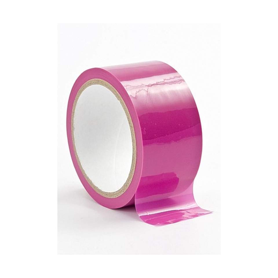 Różowa taśma bondage - całkowita długość 20 m