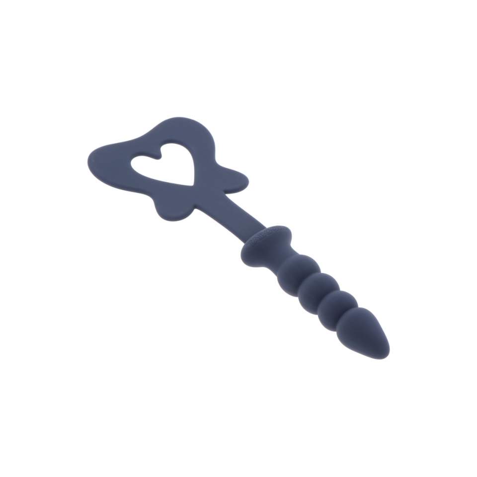 Podwójna przyjemność: silikonowy korek analny + packa