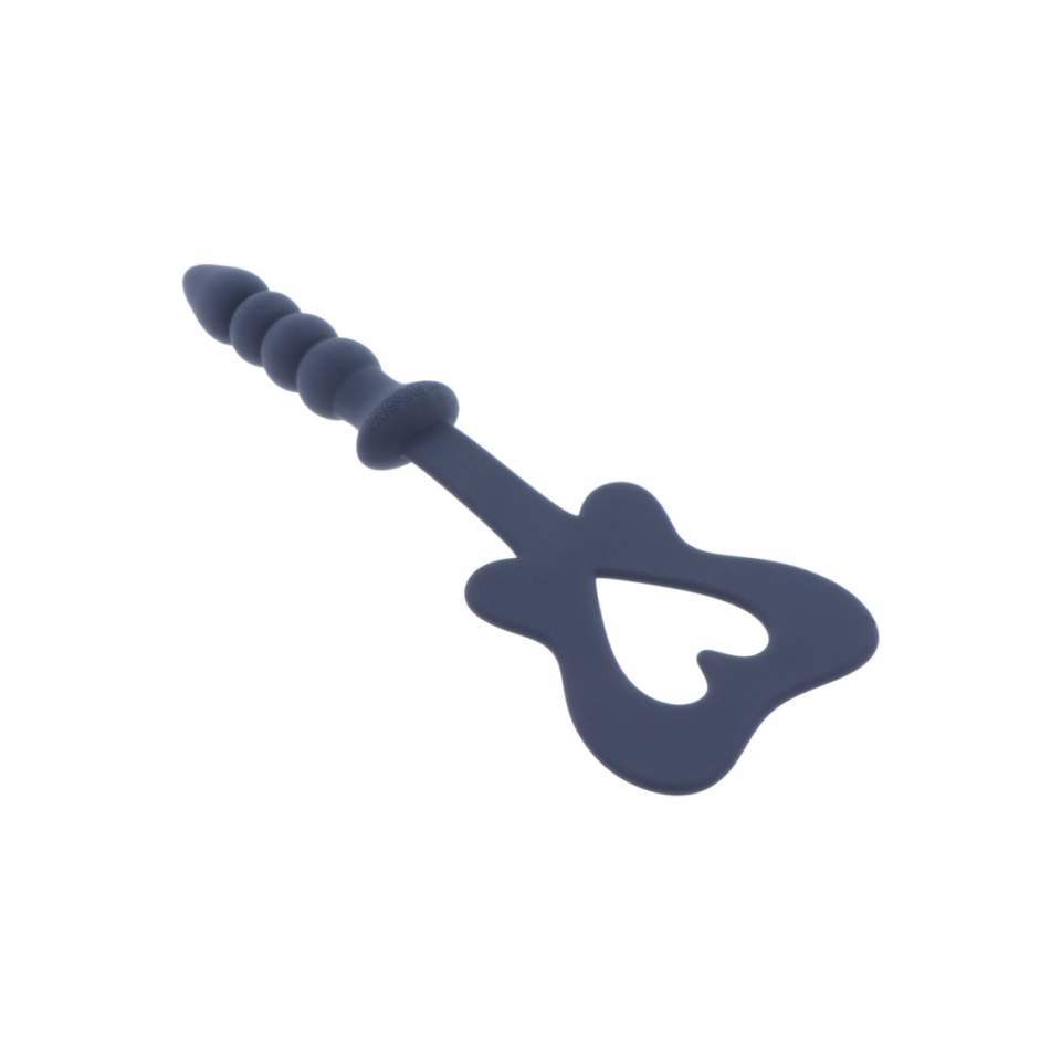 Podwójna przyjemność: silikonowy korek analny + packa