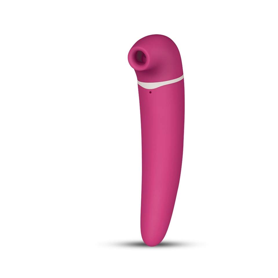 Stymulator łechtaczki i wibrator w jednym: subtelny ruch ssania z wibracjami, 22cm