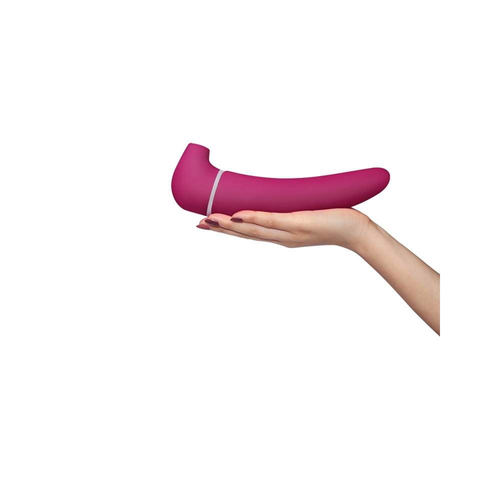 Stymulator łechtaczki i wibrator w jednym: subtelny ruch ssania z wibracjami, 22cm