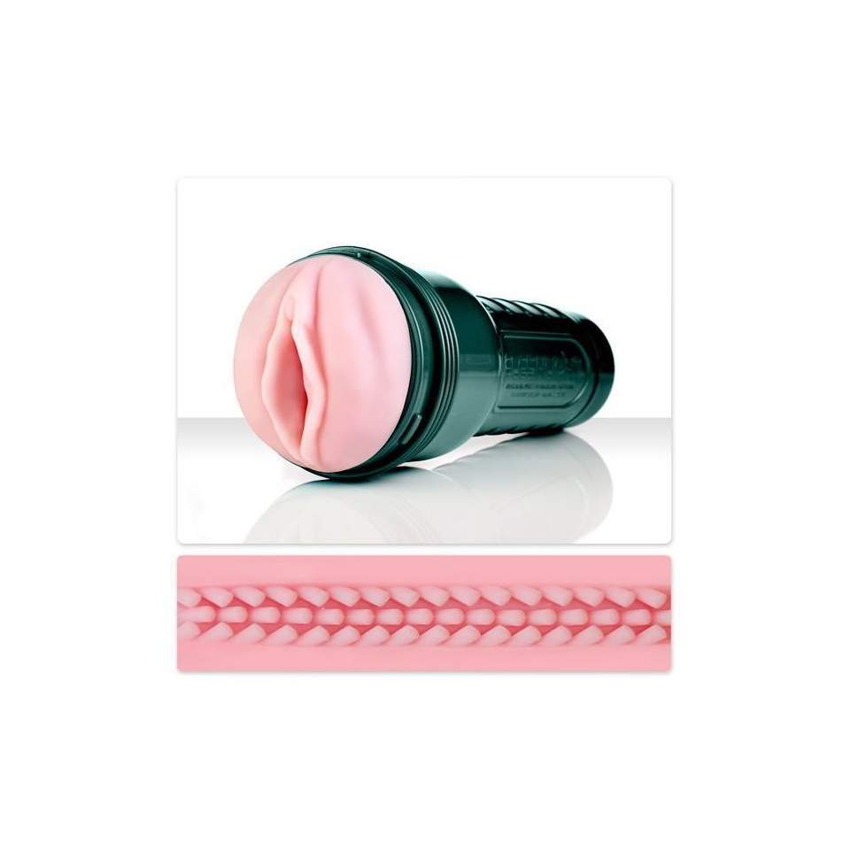 Masturbator dla mężczyzn w kształcie waginy Fleshlight Vibro – Pink Lady Touch 