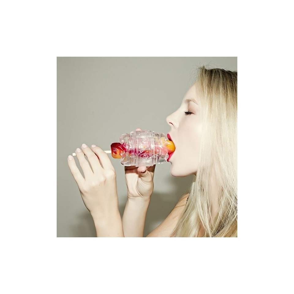 Przezroczysty profesjonalny masturbator dla par Fleshlight QuickShot Vantage 