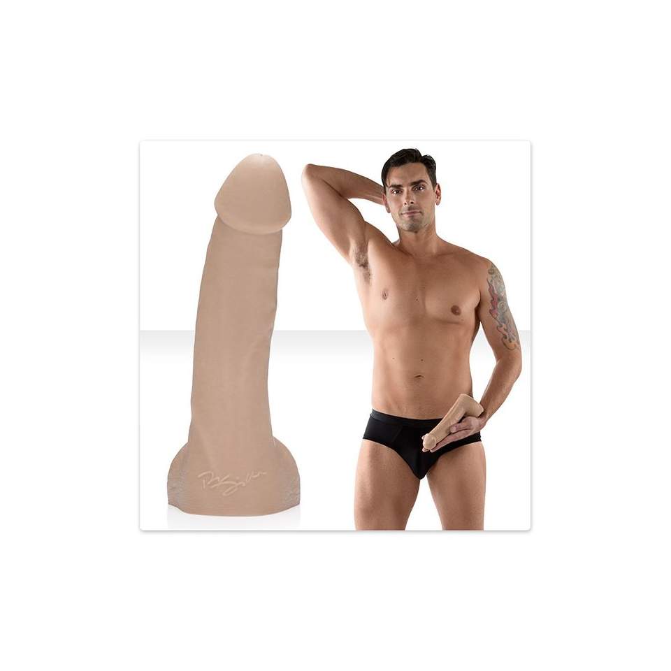 Realistyczne silikonowe dildo Fleshligt – Ryan Driller 22,2 cm