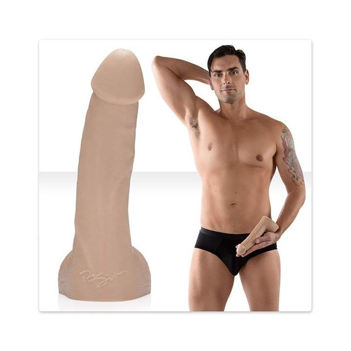 Realistyczne silikonowe dildo Fleshligt – Ryan Driller 22,2 cm