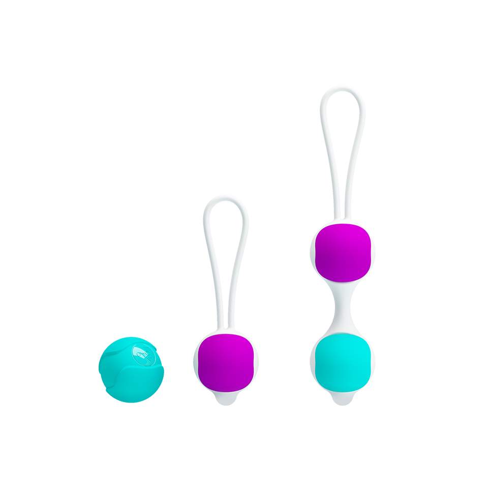 Silikonowe progresywne kulki gejszy do treningu mięśni Kegla – 30, 40 g